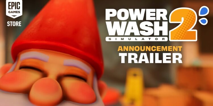 Anúncio do Trailer de PowerWash Simulator 2