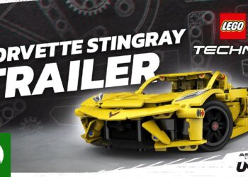 Os lendários do asfalto se unem – LEGO Technic Chevrolet Corvette Stingray
