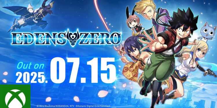 EDENS ZERO – Trailer da Data de Lançamento | KONAMI