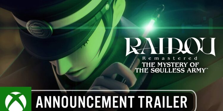 RAIDOU Remasterizado: O Mistério do Exército sem Alma – Trailer de Anúncio