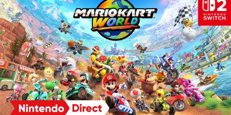 Mario Kart World – Nintendo Direct | 2