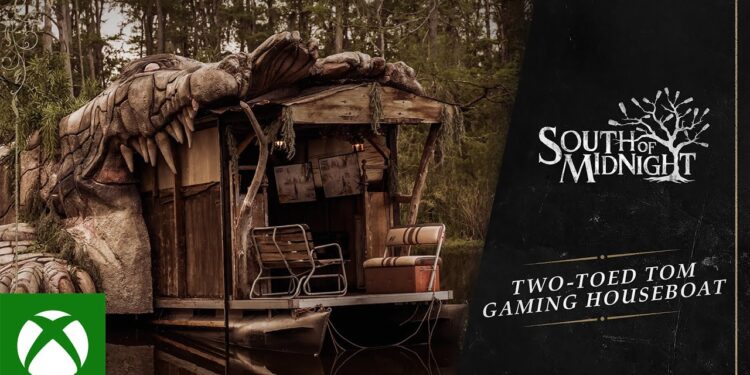 Casa Flutuante de Jogos do Tom de Dois Dedos ao Sul da Meia-Noite