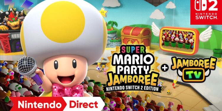 Super Mario Party Jamboree Edição 2 + Jamboree TV – Nintendo Direct