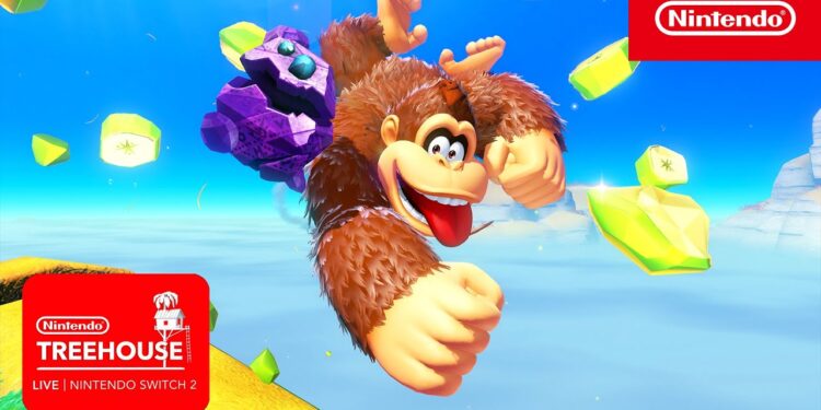 Donkey Kong Bananza – Gameplay de Exploração – Nintendo Treehouse: Live | 2