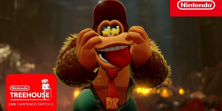 Banana Kong Bananza – Vídeo de Gameplay – Nintendo Treehouse: Live