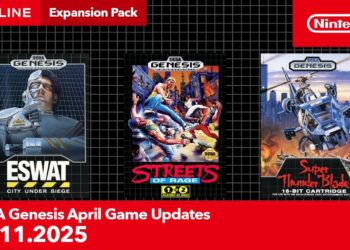 SEGA Genesis – Abril de 2025 – Online + Pacote de Expansão