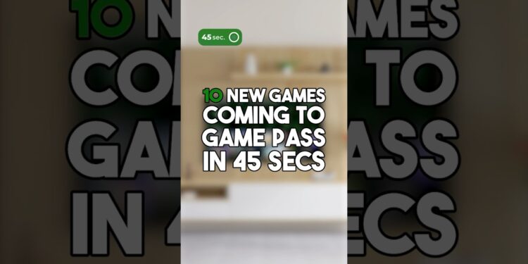 Sabemos que você quer jogar esses jogos o mais rápido possível 🤭 #Xbox #GamePass #PCGamePass #CloudGaming #gaming