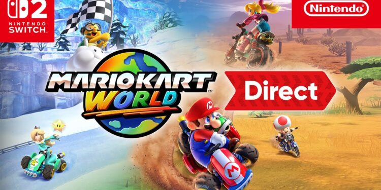 Apresentação do Mundo Mario Kart 4.17.2025