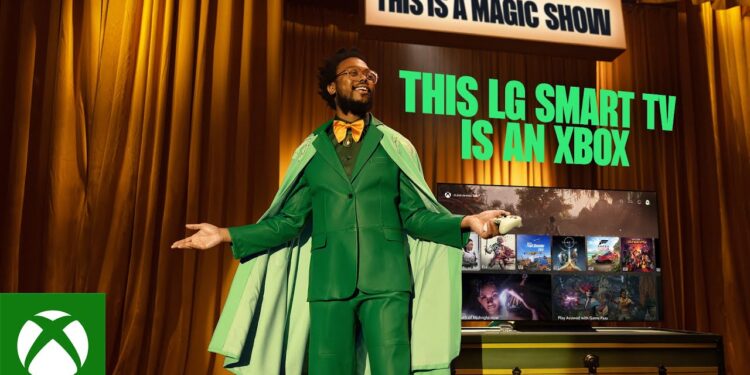 Esta Smart TV LG é um Xbox