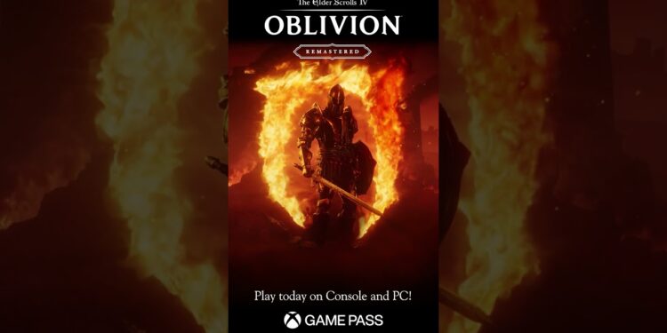 O amado clássico está de volta e melhor do que nunca 🔥 jogue Elder Scrolls IV: Oblivion Remastered hoje!