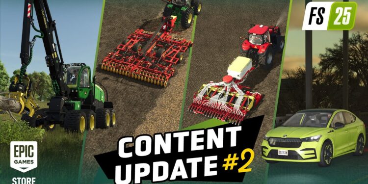 Farming Simulator 25 | Atualização de Conteúdo #2