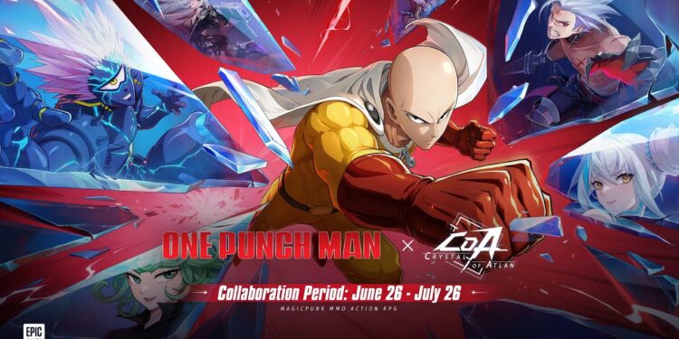 One-Punch Man X Crystal of Atlan — A Primeira Colaboração Chegando!