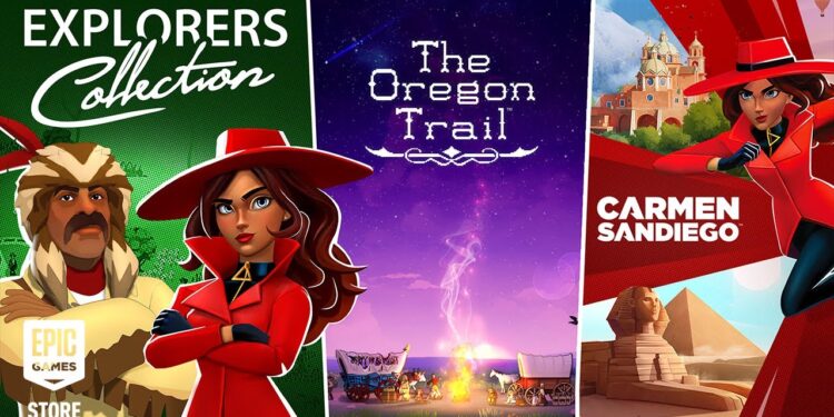 Coleção Exploradores | A Trilha Oregon & Carmen Sandiego