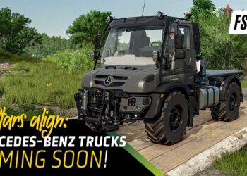 Farming Simulator 25 | Pacote de Caminhões Mercedes-Benz