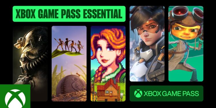 Apresentando o Xbox Game Pass Essencial