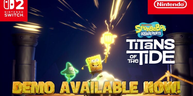 SpongeBob SquarePants: Titãs da Maré – Trailer de Demonstração – Nintendo Switch 2