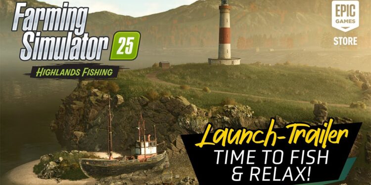 Farming Simulator 25 – Pesca nas Terras Altas | Lançamento