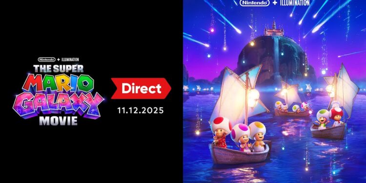 O Filme Super Mario Galaxy – Direct 11.12.2025