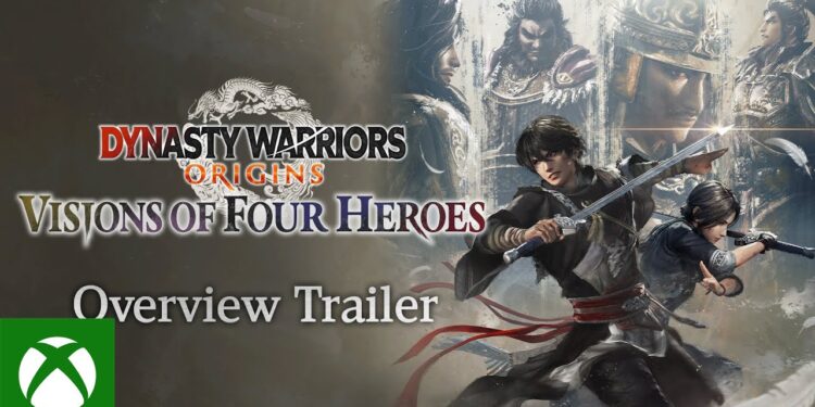 DYNASTY WARRIORS: ORIGENS Visão de Quatro Heróis – Trailer de Visão Geral