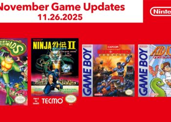 NES, Game Boy – Clássicos da Nintendo – Atualizações de Jogos de Novembro de 2025