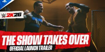 WWE 2K26: O Show Assume o Controle no Trailler de Lançamento