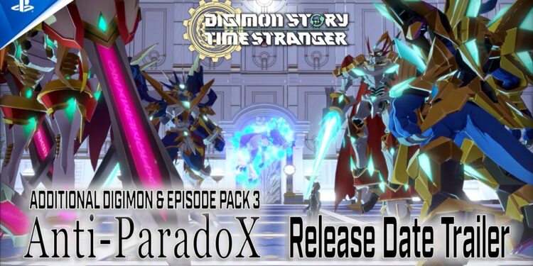 Digimon Story Time Stranger – Lançamento do DLC3 Anti-ParadoX