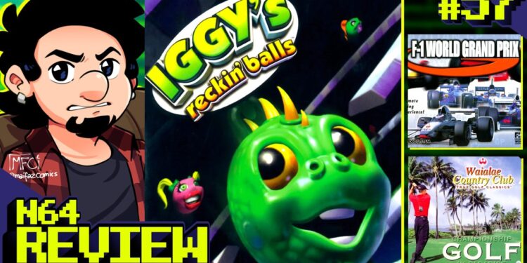 Zerando64: Análise de F1 World Grand Prix e Iggy’s Reckin’ Balls no Waialae Country Club