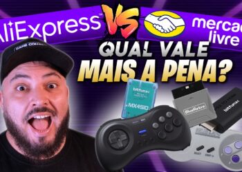 AliExpress vs. Mercado Livre: Onde Comprar Retrogames?