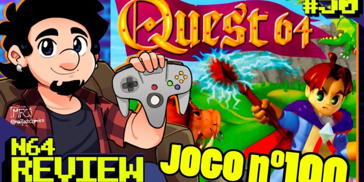 Zerando64: Análise do Quest 64 no Especial 100 Jogos Zerados