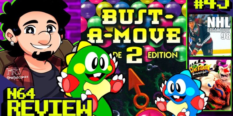 Zerando64: Análise de NHL Breakaway’98, ClayFighter Sculptor’s Cut e Bust-A-Move 2