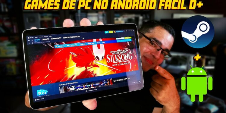 É REAL! Jogue Games de PC no Seu Celular Android!