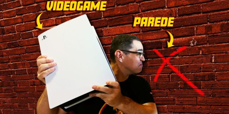 Joguei Meus Videogames na Parede: Uma Experiência Surreal