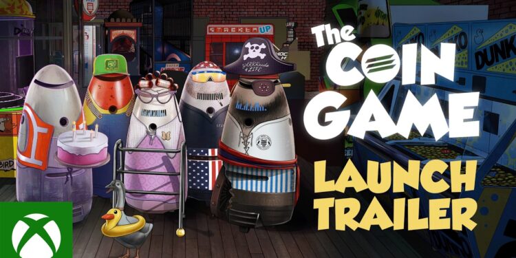 A diversão está lançada em The Coin Game!