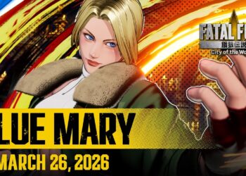 Blue Mary Chega em Fatal Fury: City of the Wolves!