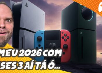 Meu 2026 em Games: PlayStation, Nintendo e Xbox em Foco