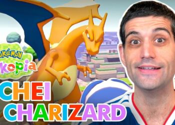Achei o Charizard: Minha Jornada em Pokopia!