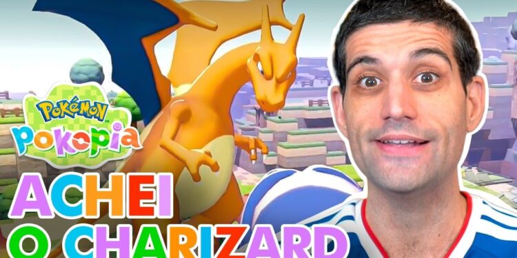 Achei o Charizard: Minha Jornada em Pokopia!