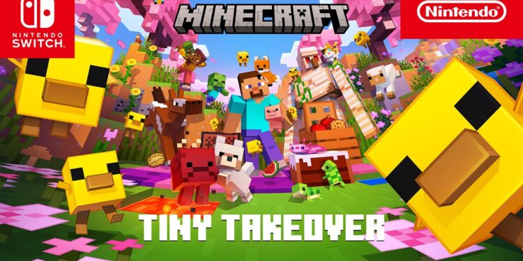 Minecraft – Tiny Takeover Drop: Aventura Compacta e Criativa