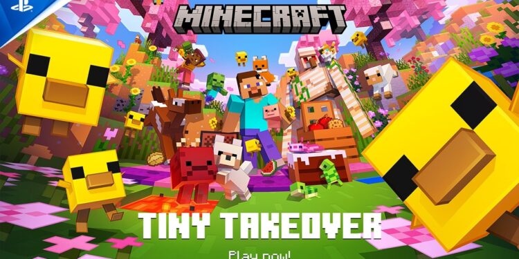 Minecraft – Tiny Takeover Drop: A Aventura em Blocos
