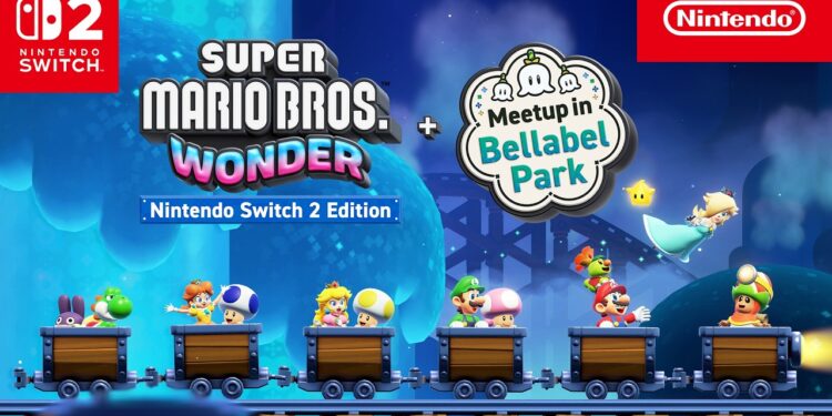 Super Mario Bros. Wonder: Aventuras em Bellabel Park!