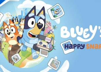 Bluey’s Happy Snaps: Aventura Divertida e Colorida!