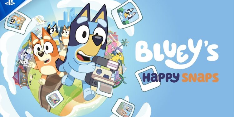 Bluey’s Happy Snaps: Aventura Divertida e Colorida!