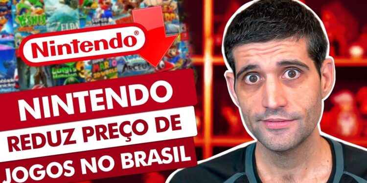 Nintendo REDUZ preços de jogos no Brasil: Oportunidade imperdível!