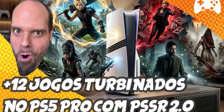 BRUTAL! PSSR 2.0: 12 Jogos Imperdíveis Chegam com Força ao PS5 Pro