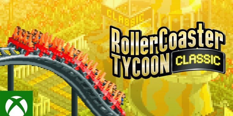 Crie Parques Incríveis em RollerCoaster Tycoon Classic!