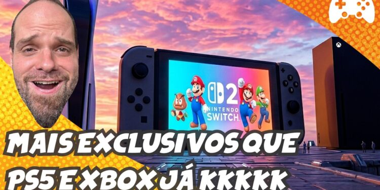 Switch 2 Supera PS5 e Xbox em Exclusivos