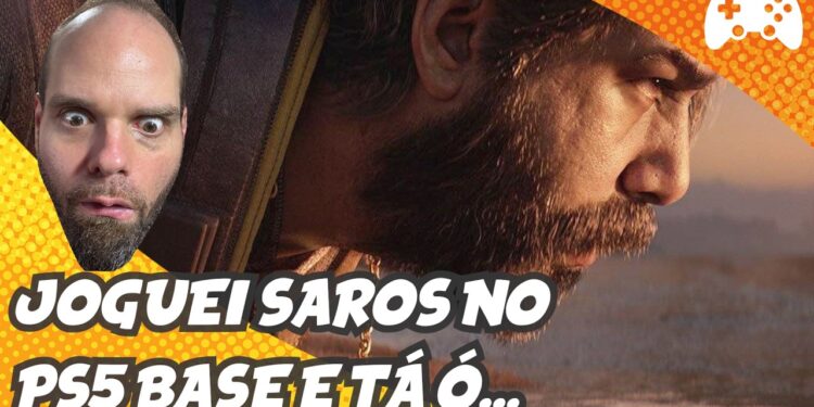 Joguei SAROS por 3 Horas no PS5 e Foi Incrível!
