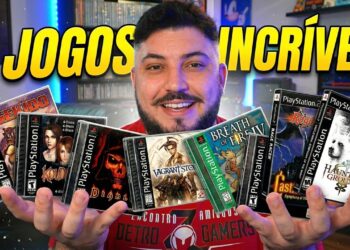 Recebi 9 Jogos de PS1 Novos e Vou Sortear!
