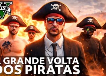 A GRANDE VOLTA dos Piratas em GTA V: Aventuras no Mar!