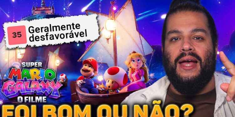 Vi o NOVO FILME do Mario: Minha Opinião SEM SPOILERS!